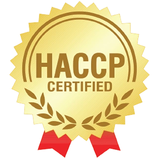 HACCP Certified quality assurance badge for food safety standards in Dubai pest control services